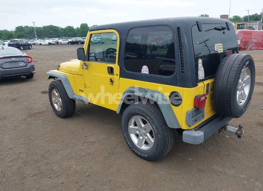 Photo 3 of 2000 Jeep Wrangler SE (VIN 1J4FA29P6YP770414)