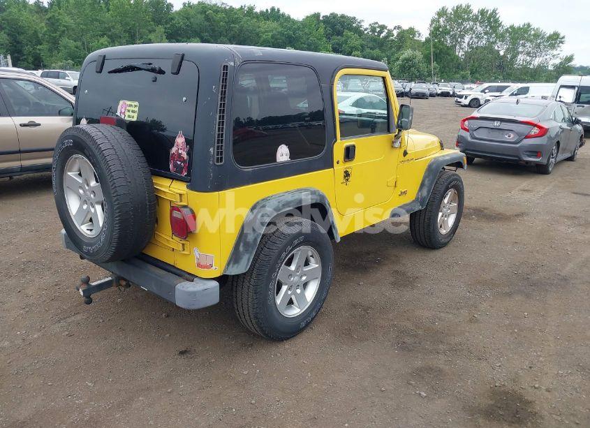 Photo 4 of 2000 Jeep Wrangler SE (VIN 1J4FA29P6YP770414)