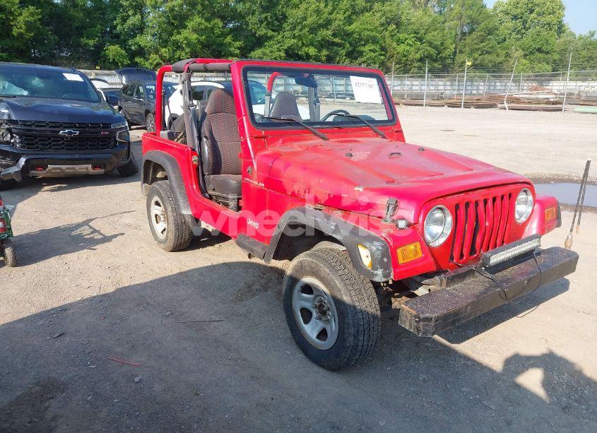 2000 Jeep Wrangler SE (VIN 1J4FA29P6YP775127) main photo