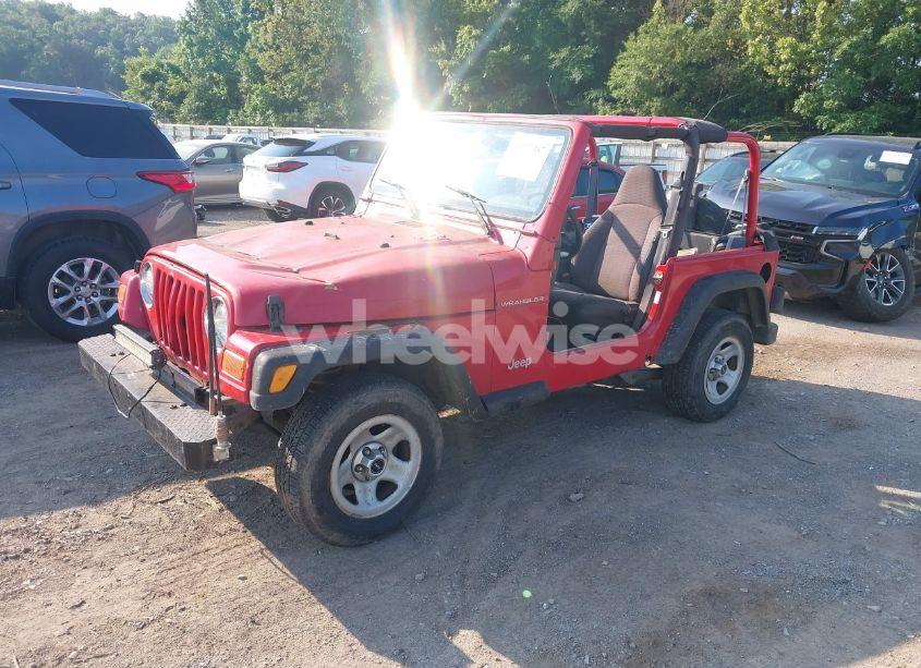 Photo 2 of 2000 Jeep Wrangler SE (VIN 1J4FA29P6YP775127)