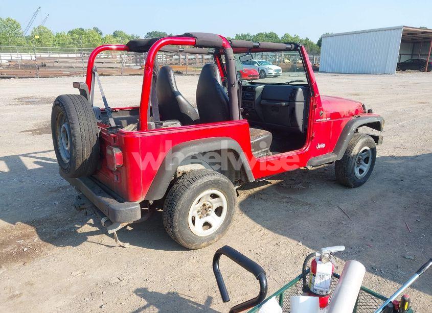 Photo 4 of 2000 Jeep Wrangler SE (VIN 1J4FA29P6YP775127)