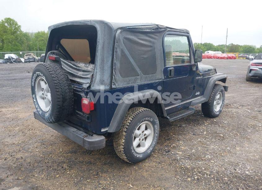 Photo 4 of 2000 Jeep Wrangler SE (VIN 1J4FA29P6YP777153)