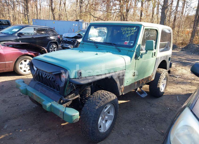 Photo 2 of 2001 Jeep Wrangler SE (VIN 1J4FA29P71P348884)