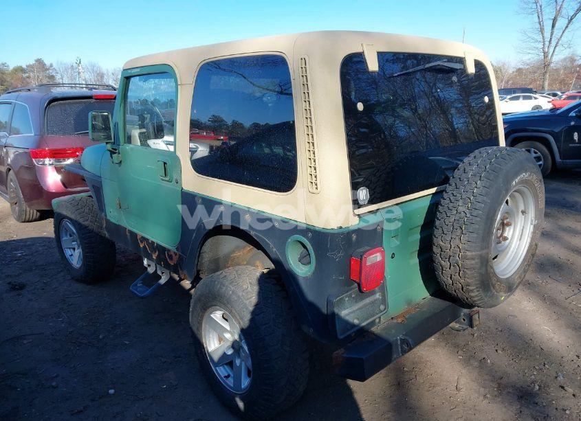 Photo 3 of 2001 Jeep Wrangler SE (VIN 1J4FA29P71P348884)