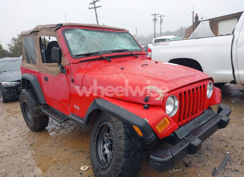 2000 Jeep Wrangler SE (VIN 1J4FA29P7YP793068) main photo