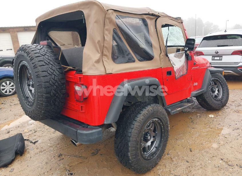 Photo 4 of 2000 Jeep Wrangler SE (VIN 1J4FA29P7YP793068)