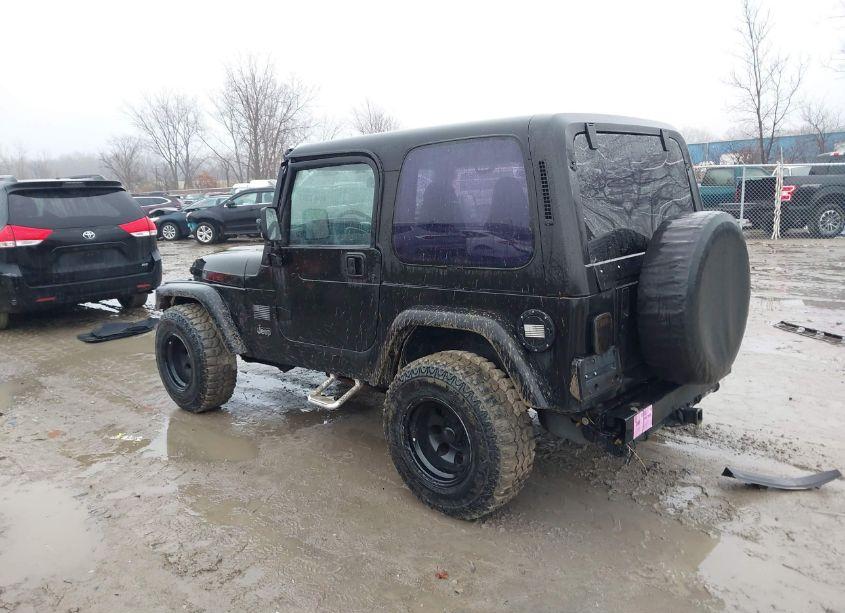 Photo 3 of 2000 Jeep Wrangler SE (VIN 1J4FA29P8YP711025)