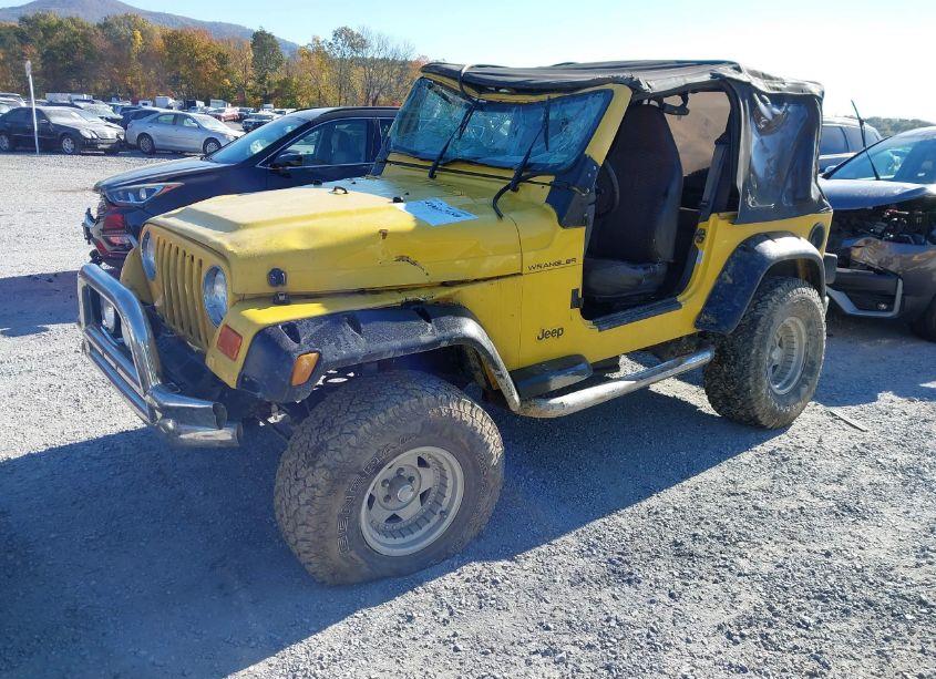 Photo 2 of 2000 Jeep Wrangler SE (VIN 1J4FA29PXYP786955)