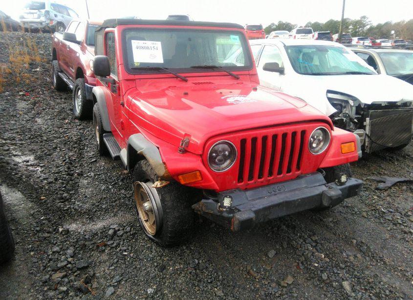 2006 Jeep Wrangler SE (VIN 1J4FA29S96P718180) main photo