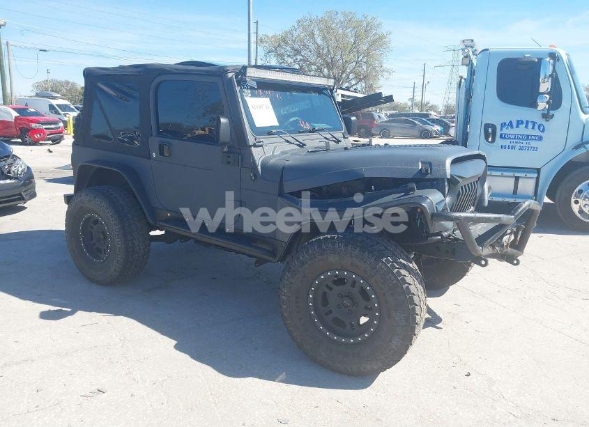 2003 Jeep Wrangler X (VIN 1J4FA39S03P314685) main photo