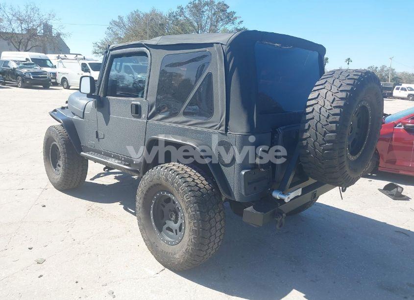 Photo 3 of 2003 Jeep Wrangler X (VIN 1J4FA39S03P314685)