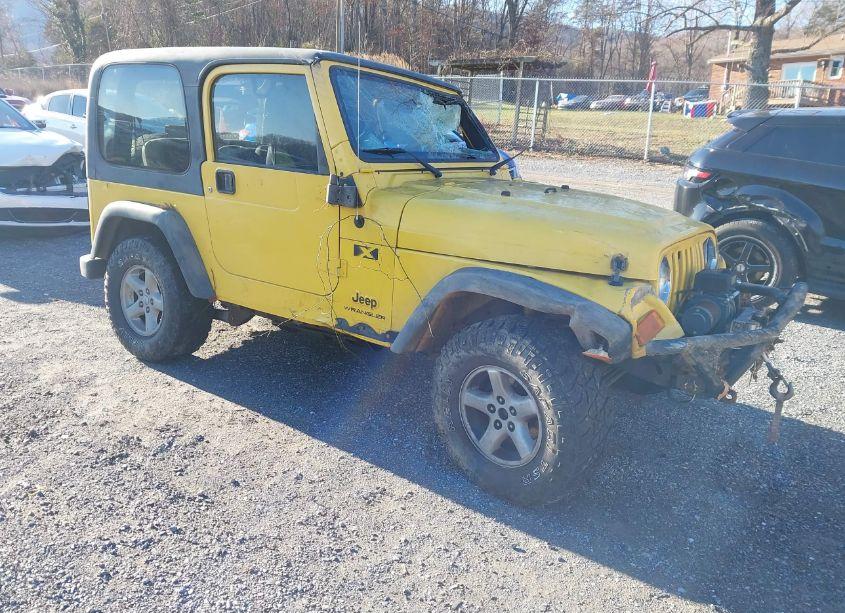 2003 Jeep Wrangler X (VIN 1J4FA39S03P371694) main photo