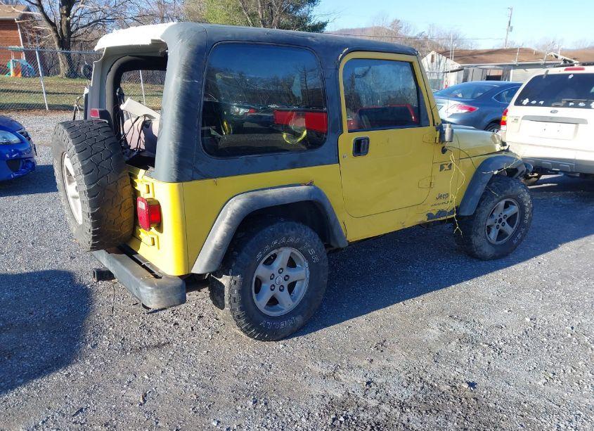 Photo 4 of 2003 Jeep Wrangler X (VIN 1J4FA39S03P371694)