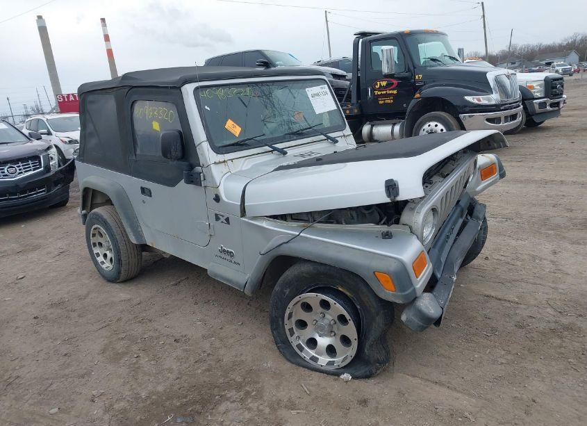 2004 Jeep Wrangler X (VIN 1J4FA39S04P736957) main photo