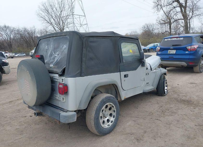 Photo 4 of 2004 Jeep Wrangler X (VIN 1J4FA39S04P736957)