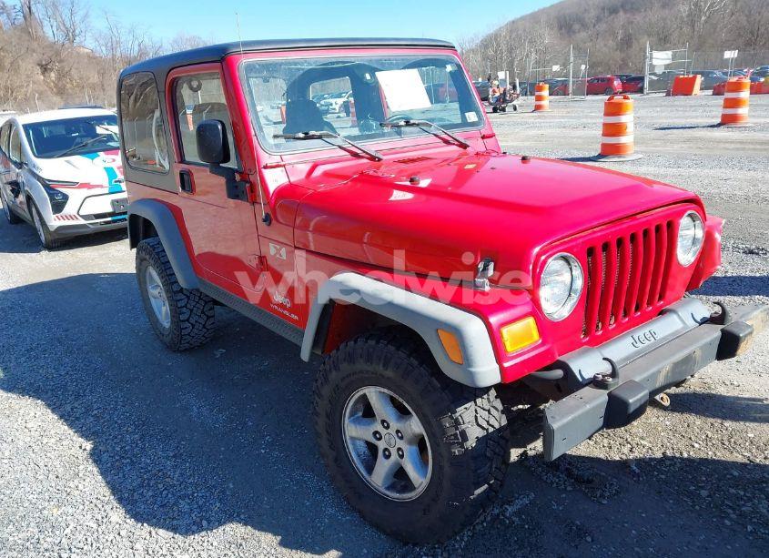 2006 Jeep Wrangler X (VIN 1J4FA39S06P763837) main photo