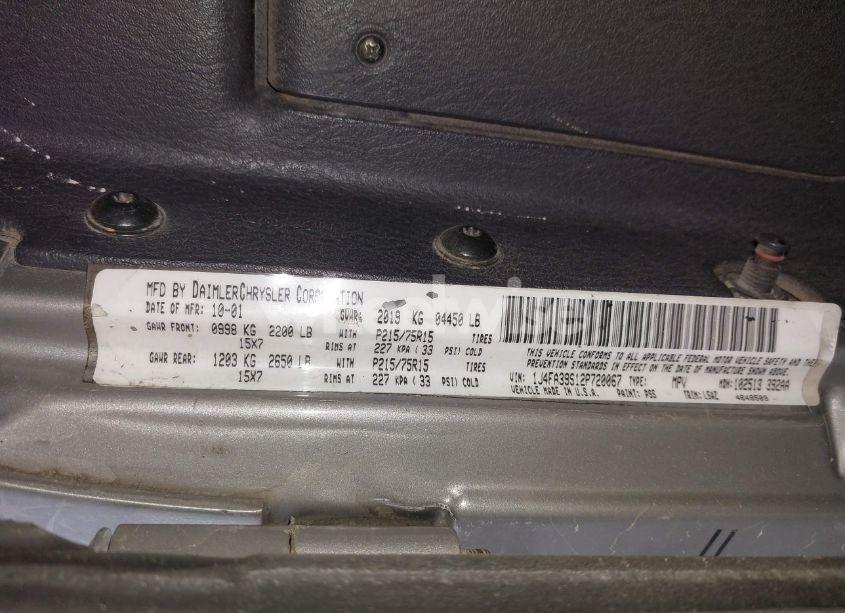 Photo 9 of 2002 Jeep Wrangler X (VIN 1J4FA39S12P720067)