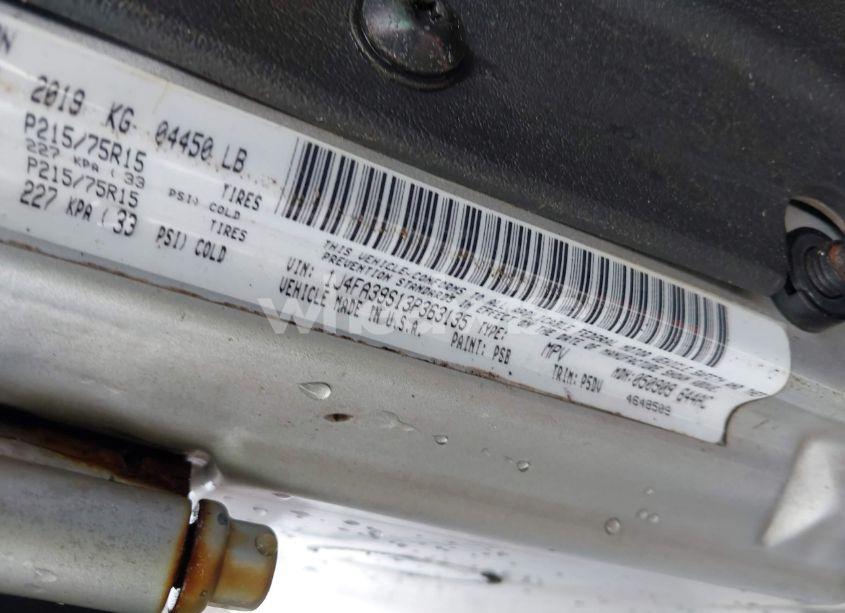 Photo 9 of 2003 Jeep Wrangler X (VIN 1J4FA39S13P363135)