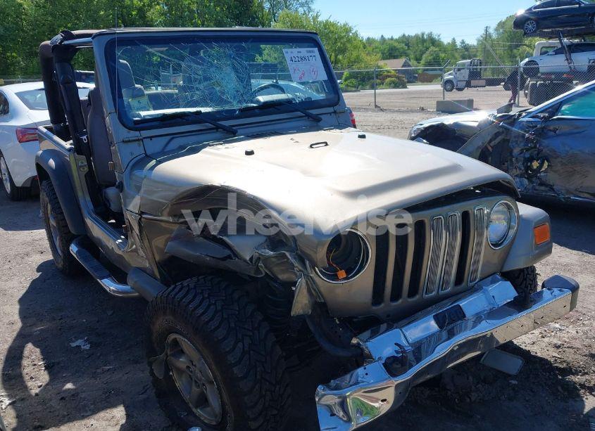 2005 Jeep Wrangler X (VIN 1J4FA39S15P305528) main photo