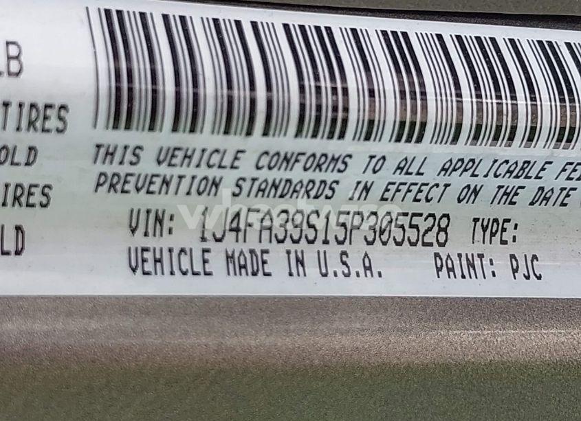 Photo 9 of 2005 Jeep Wrangler X (VIN 1J4FA39S15P305528)