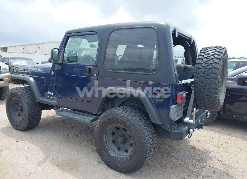 Photo 3 of 2005 Jeep Wrangler X (VIN 1J4FA39S15P320367)