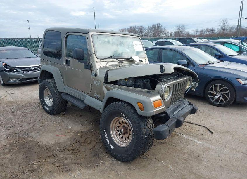 2005 Jeep Wrangler X (VIN 1J4FA39S15P325391) main photo