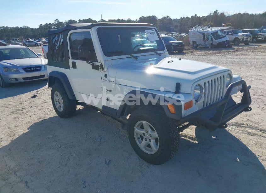 2005 Jeep Wrangler X (VIN 1J4FA39S15P336732) main photo
