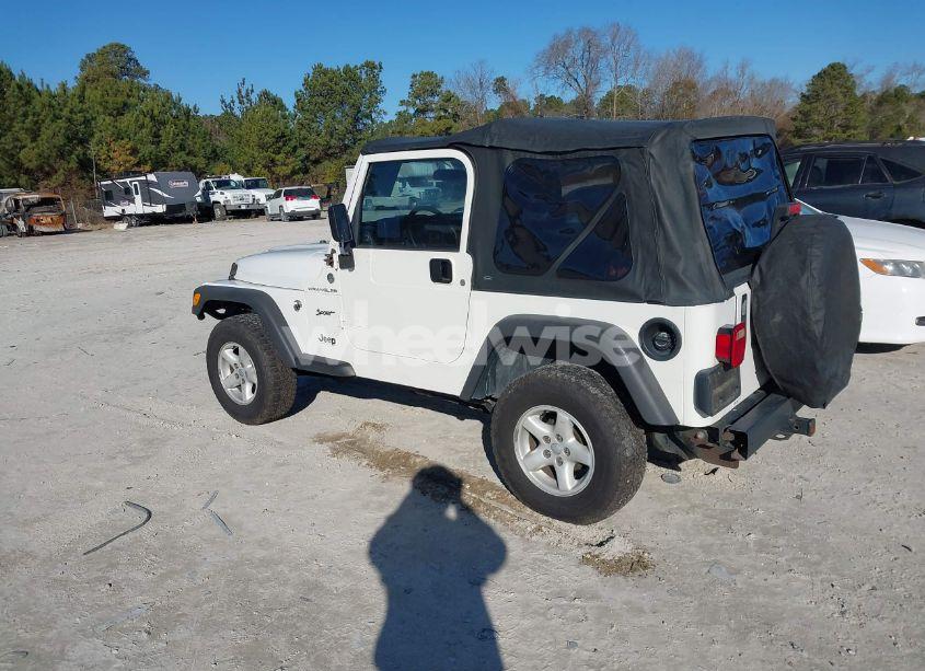 Photo 3 of 2005 Jeep Wrangler X (VIN 1J4FA39S15P336732)