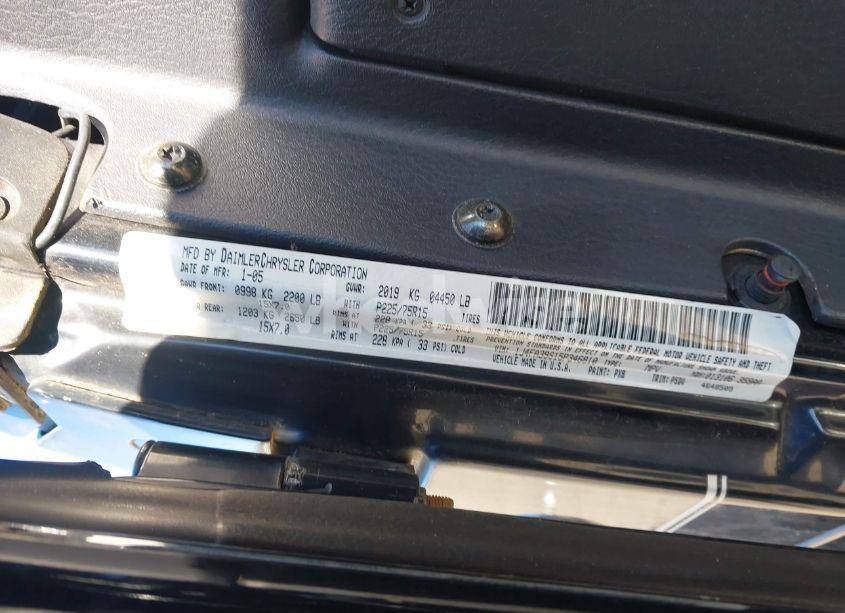 Photo 9 of 2005 Jeep Wrangler X (VIN 1J4FA39S15P346810)