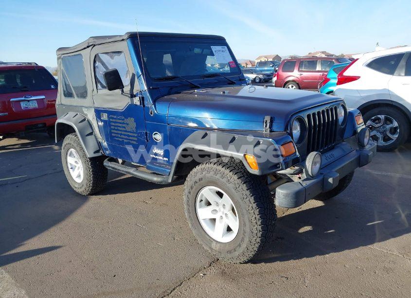 2005 Jeep Wrangler X (VIN 1J4FA39S15P389091) main photo