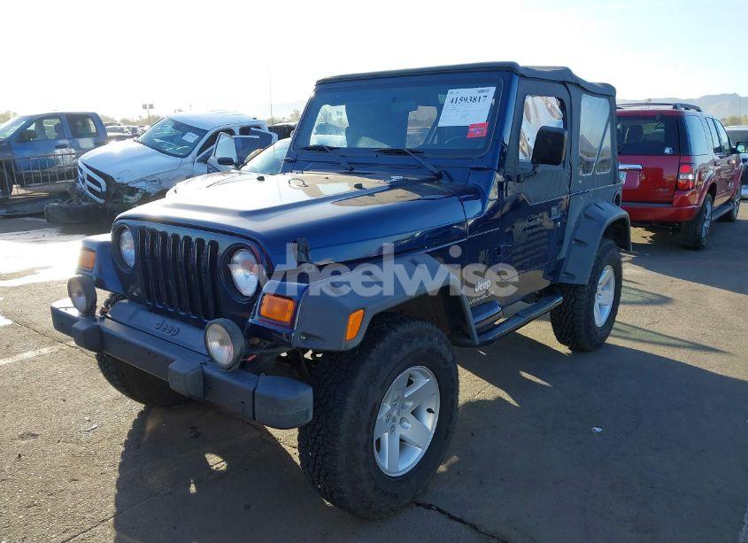 Photo 2 of 2005 Jeep Wrangler X (VIN 1J4FA39S15P389091)