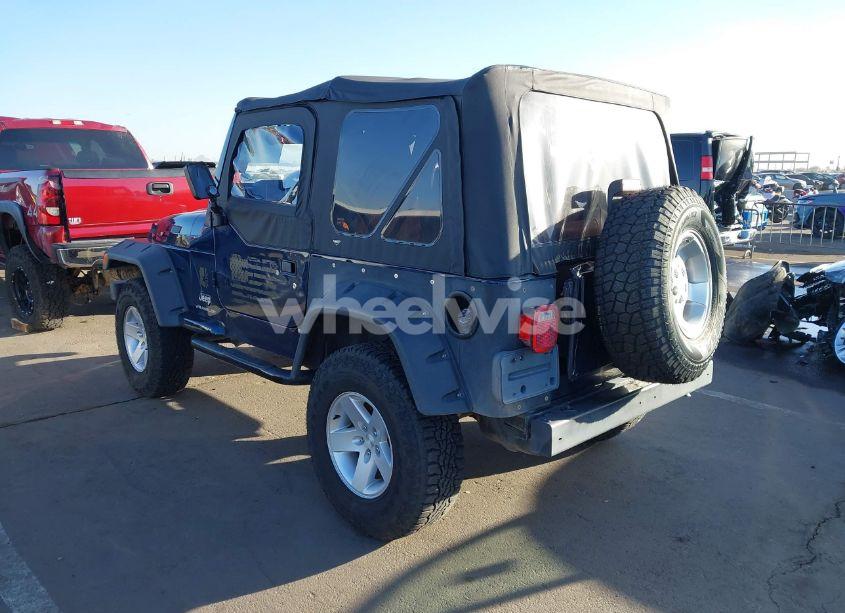 Photo 3 of 2005 Jeep Wrangler X (VIN 1J4FA39S15P389091)