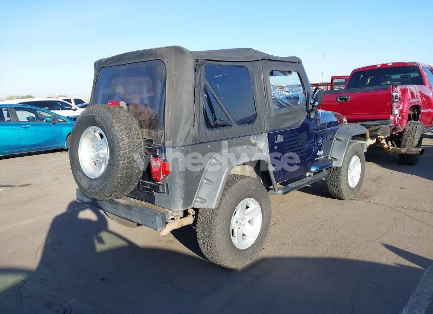 Photo 4 of 2005 Jeep Wrangler X (VIN 1J4FA39S15P389091)