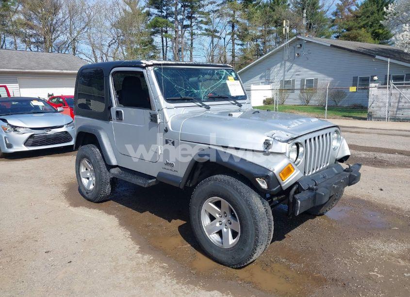 2006 Jeep Wrangler X (VIN 1J4FA39S16P787614) main photo