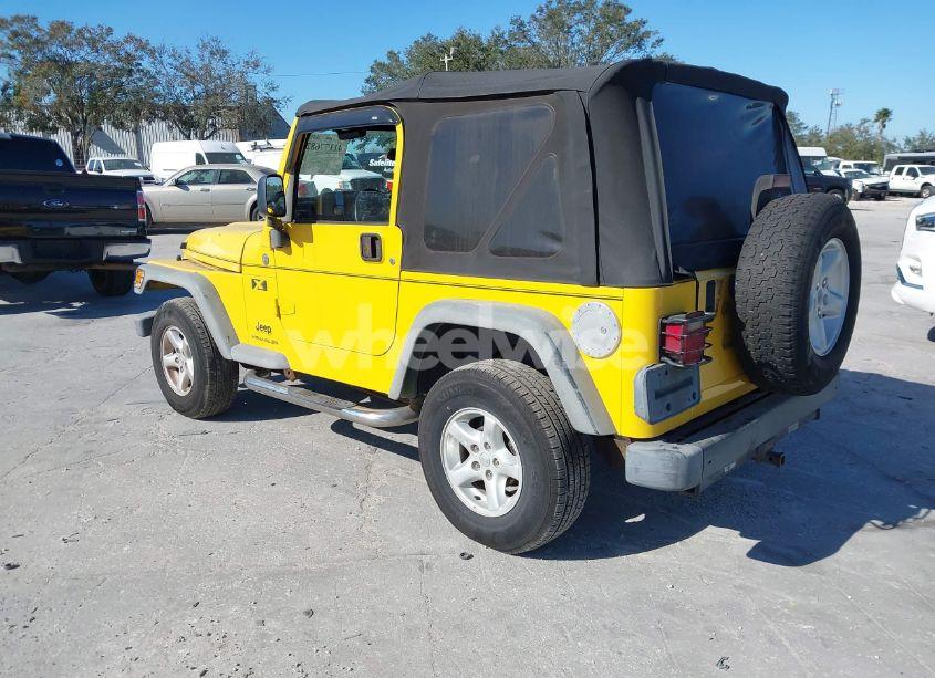 Photo 3 of 2004 Jeep Wrangler X (VIN 1J4FA39S24P782662)