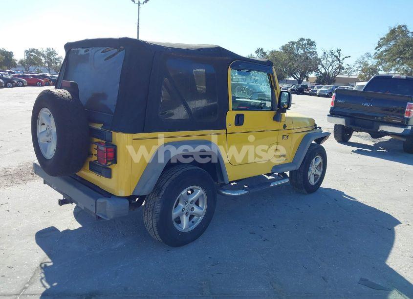 Photo 4 of 2004 Jeep Wrangler X (VIN 1J4FA39S24P782662)