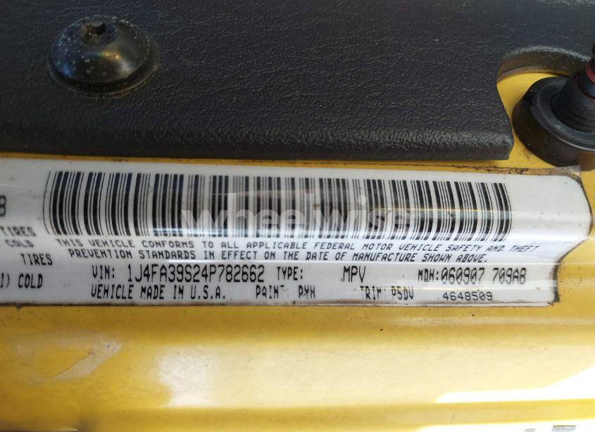 Photo 9 of 2004 Jeep Wrangler X (VIN 1J4FA39S24P782662)