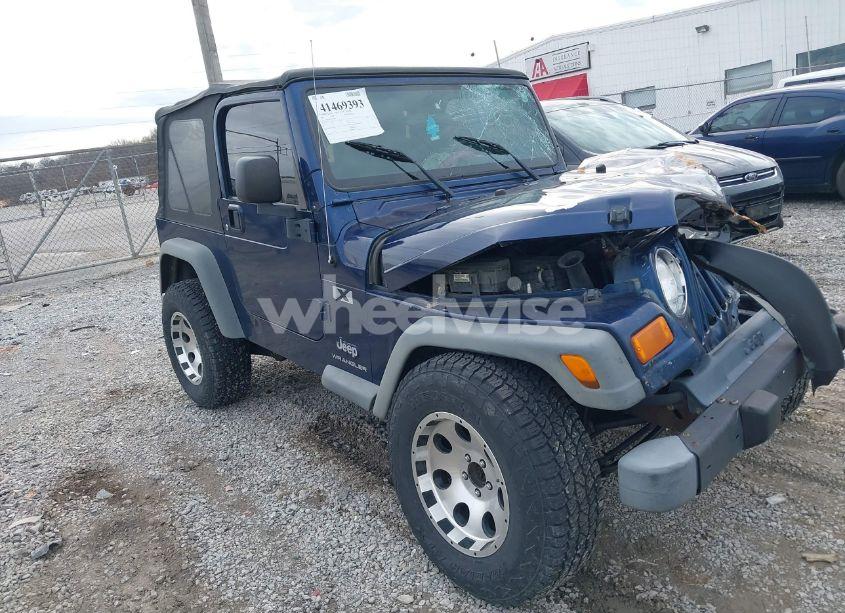 2005 Jeep Wrangler X (VIN 1J4FA39S25P329983) main photo
