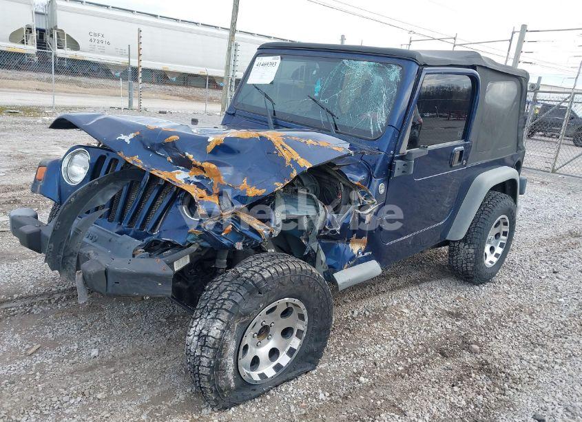 Photo 2 of 2005 Jeep Wrangler X (VIN 1J4FA39S25P329983)