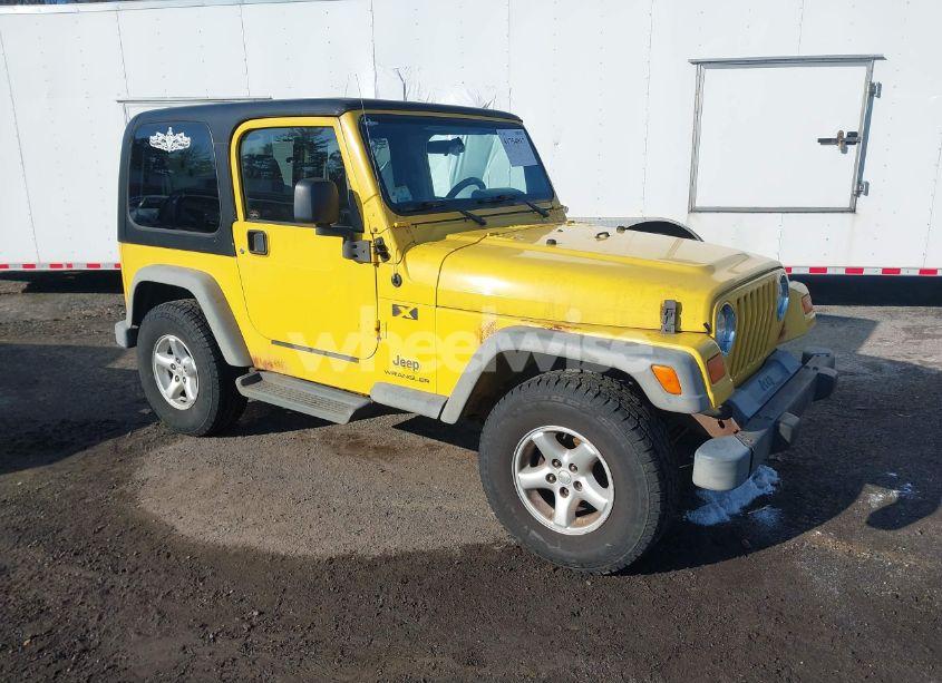 2005 Jeep Wrangler X (VIN 1J4FA39S25P374373) main photo
