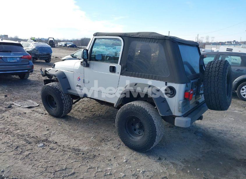 Photo 3 of 2003 Jeep Wrangler X (VIN 1J4FA39S33P363153)