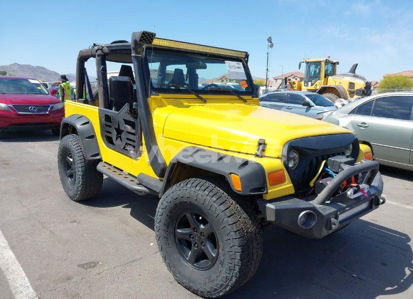 2006 Jeep Wrangler X (VIN 1J4FA39S36P718598) main photo
