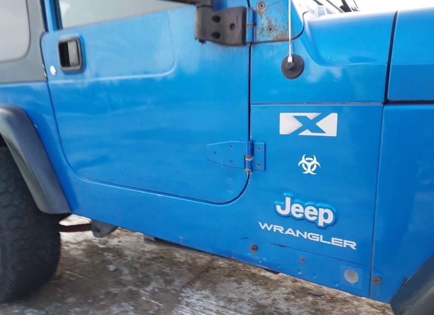 Photo 6 of 2003 Jeep Wrangler X (VIN 1J4FA39S43P303978)