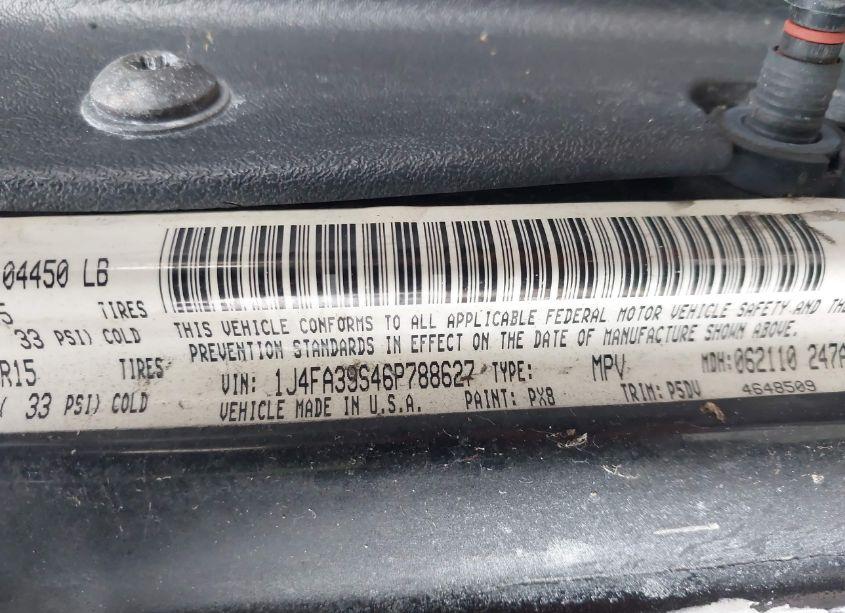 Photo 9 of 2006 Jeep Wrangler X (VIN 1J4FA39S46P788627)