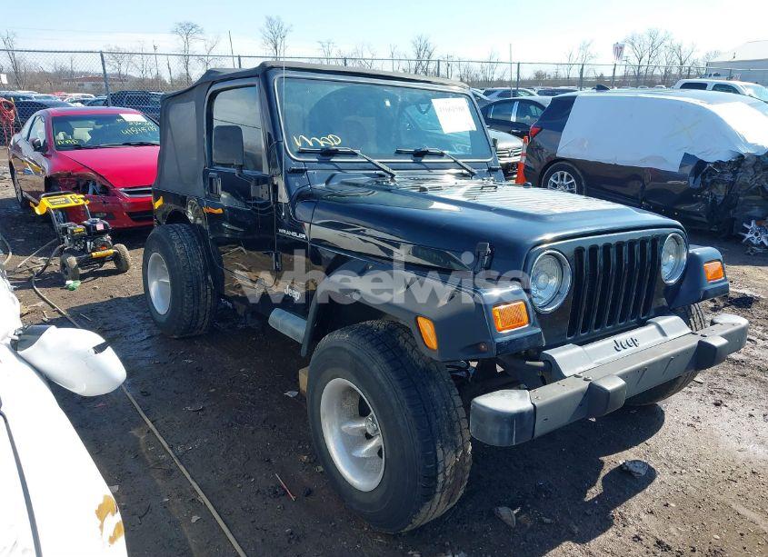 2002 Jeep Wrangler X (VIN 1J4FA39S52P770664) main photo