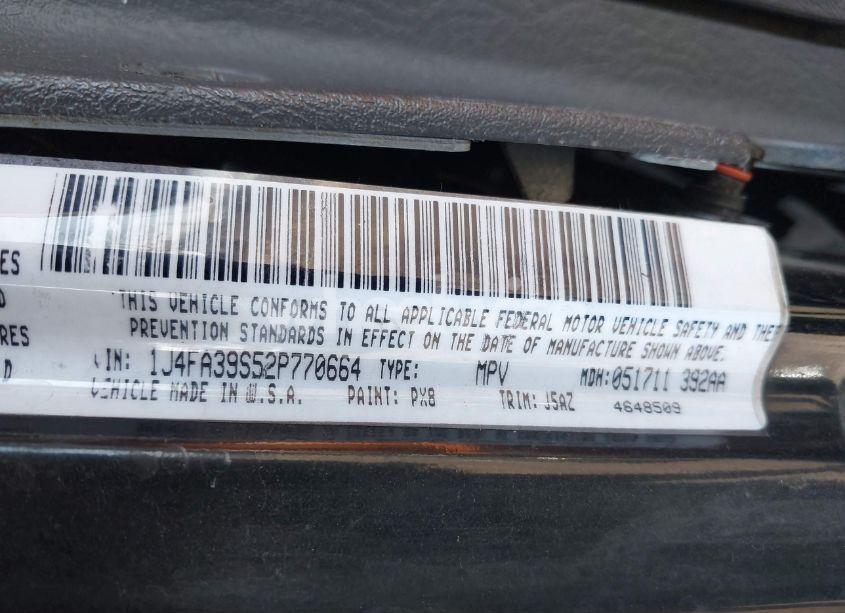 Photo 9 of 2002 Jeep Wrangler X (VIN 1J4FA39S52P770664)