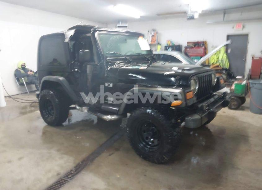 2004 Jeep Wrangler X (VIN 1J4FA39S54P796765) main photo