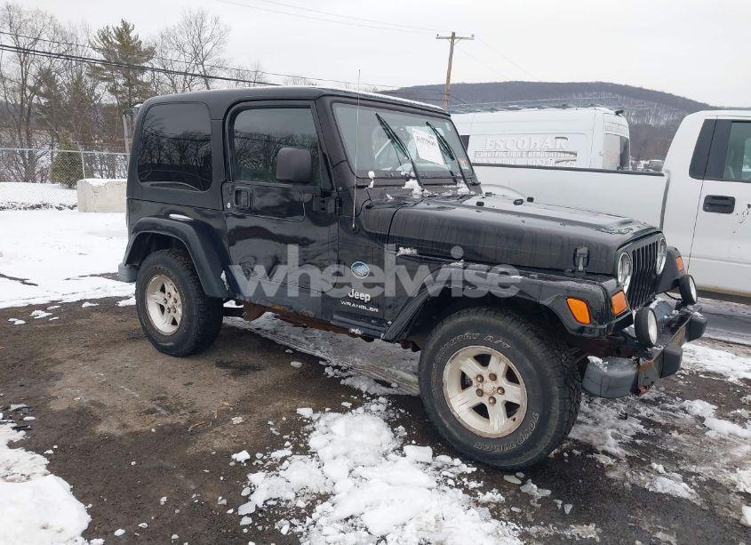 2005 Jeep Wrangler X (VIN 1J4FA39S55P353131) main photo