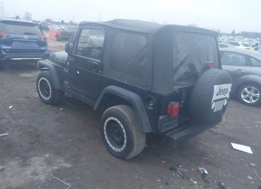 Photo 3 of 2006 Jeep Wrangler X (VIN 1J4FA39S56P711541)