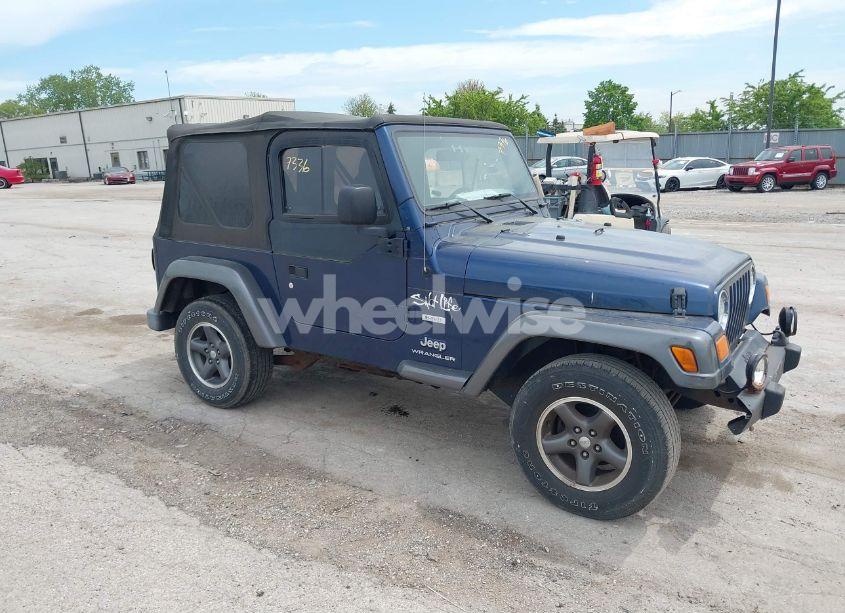 2004 Jeep Wrangler X (VIN 1J4FA39S64P726711) main photo